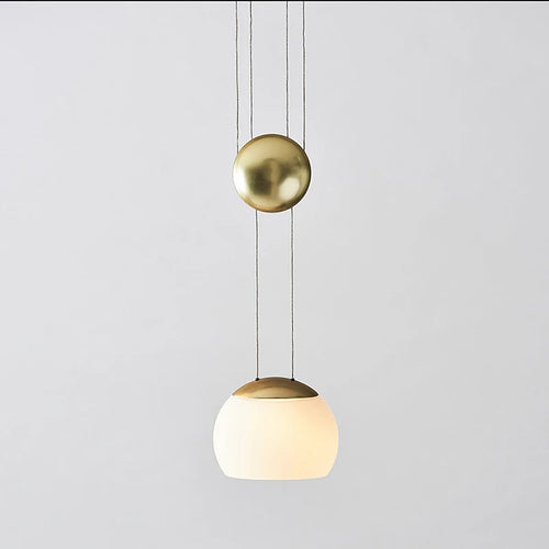 suspension nordique en verre design ajustable style loft