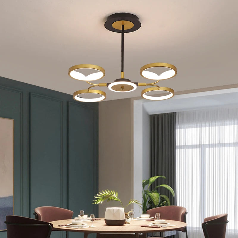 plafonnier led design moderne pour intérieur élégant et raffiné - vue 6 sur 9