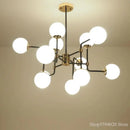 lustre nordique créatif boule de verre magique haricot moderne