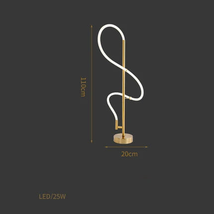 lampadaire led postmoderne notes musicales pour diverses pièces - vue 8 sur 21
