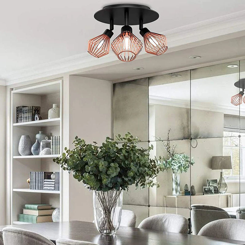 Nordique Led G9 rotatif plafond projecteurs lampe pour salon chambre moderne Vintage lustre lumières luminaire décor