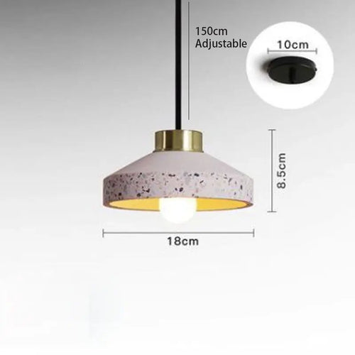 suspension vintage en ciment pour bar et café - vue 15 sur 14