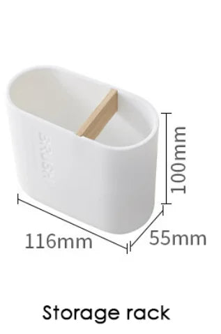 accessoires de salle de bain en bois de bambou - vue 14 sur 14