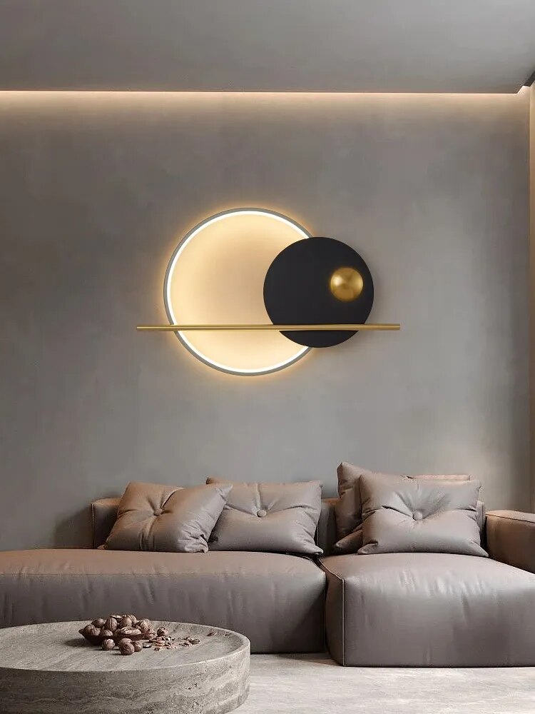 Applique murale LED moderne pour salon - vue 3 sur 23
