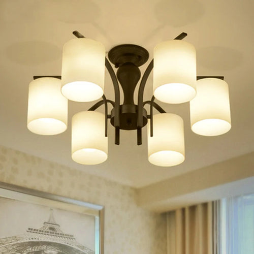plafonnier à led style nordique pour espaces modernes et chaleureux - vue 4 sur 6