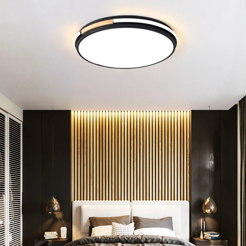 plafonnier rond design moderne pour intérieur lumineux décoratif - vue 5 sur 12