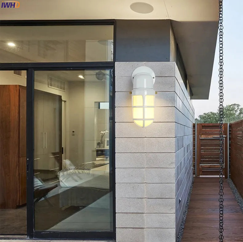 IWHD aluminium applique extérieure LED escalier balcon jardin applique étanche éclairage extérieur buitenverlichting buitenlamp