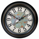 horloge murale silencieuse rétro style shabby chic décoration intérieure