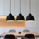 suspension loft nordique moderne avec 3 suspensions pour cuisine