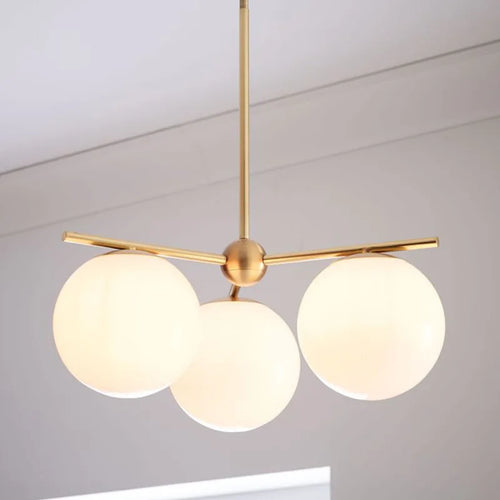 lustre led moderne décoratif nordique pour cuisine restaurant - vue 3 sur 8