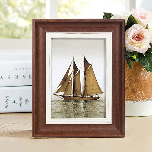 cadre photo rétro américain pour mariage et décoration à personnaliser - vue 11 sur 13
