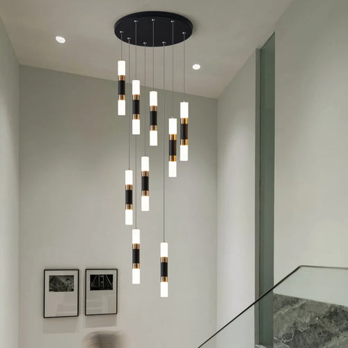 suspension moderne en métal style minimaliste pour intérieur élégant - vue 3 sur 12