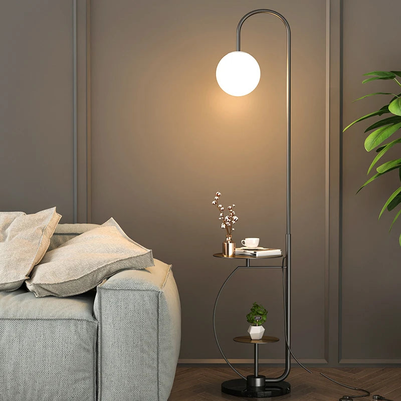 Lampadaire Led minimaliste moderne - vue 4 sur 14