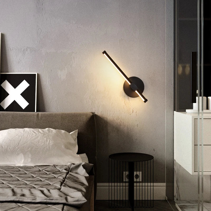lampe de chevet moderne simple pour éclairage d'hôtel et télévision - vue 7 sur 10