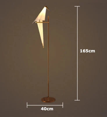lampe postmoderne en fer acrylique pour amoureux des oiseaux - vue 17 sur 21