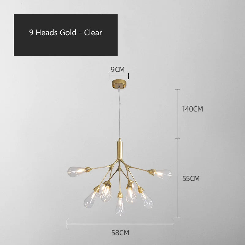 lustre luciole design post-moderne pour intérieur élégant et créatif - vue 13 sur 23