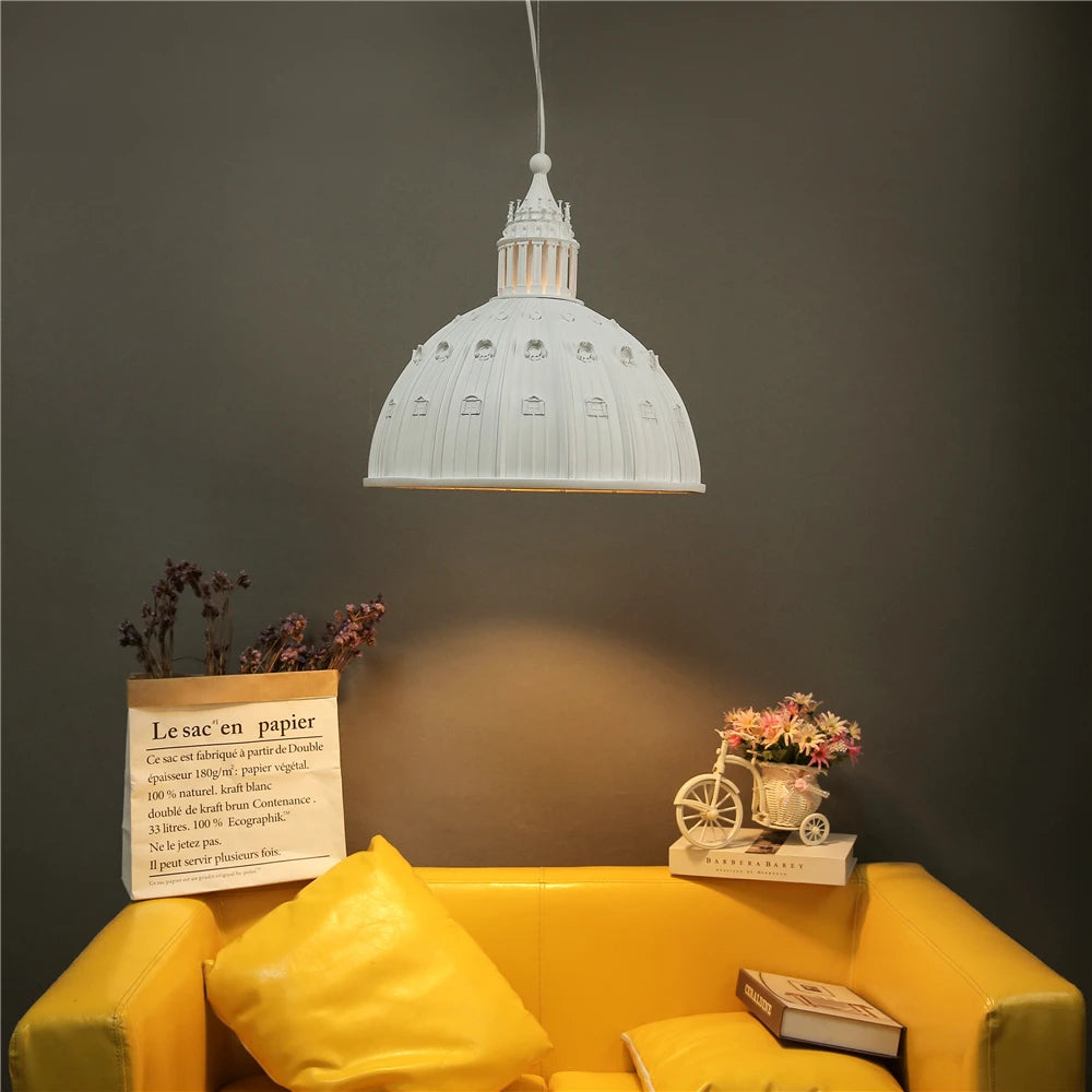lustre moderne saint-paul led pour maison et restaurant - vue 7 sur 8
