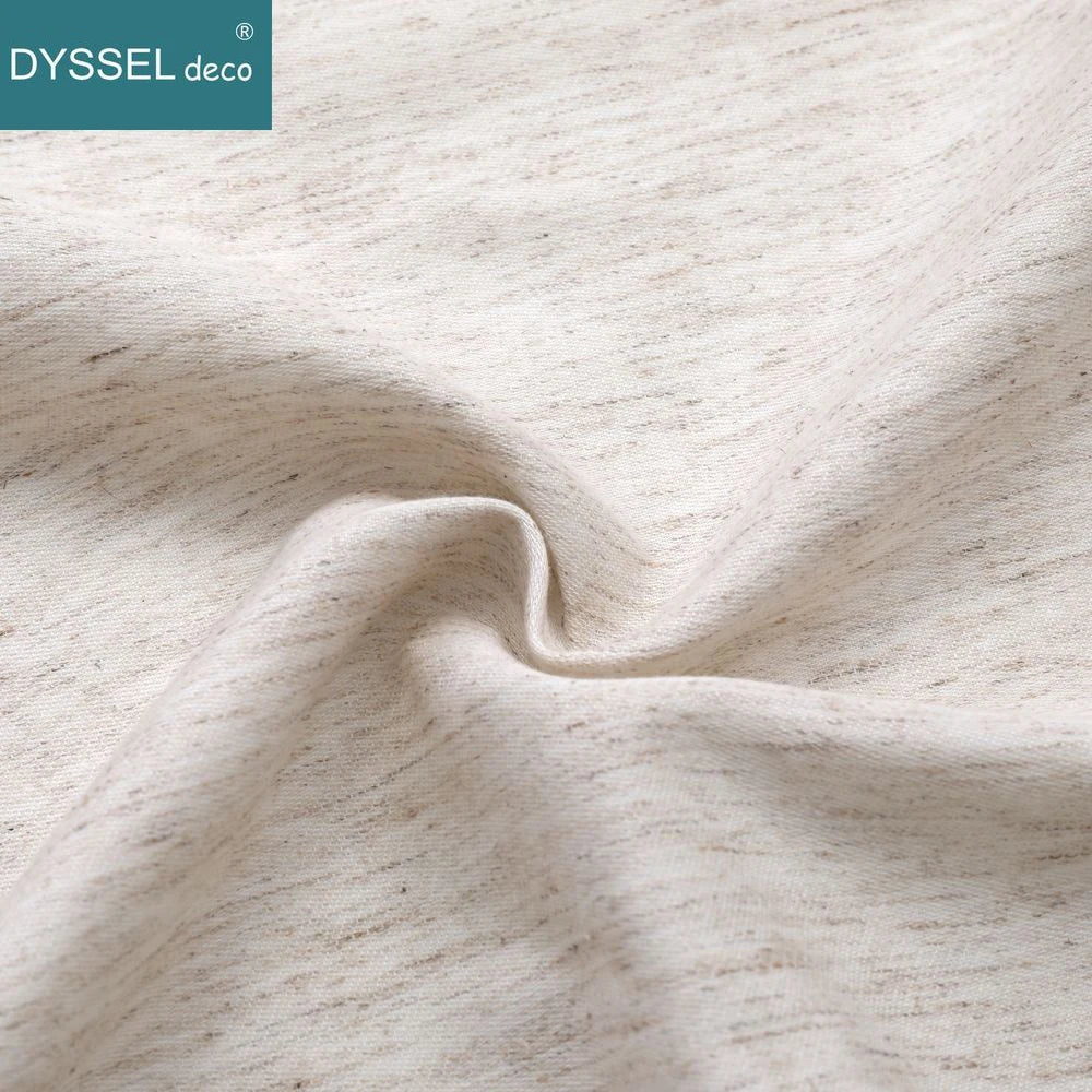 Voilage lin rayé style moderne pour salon chambre