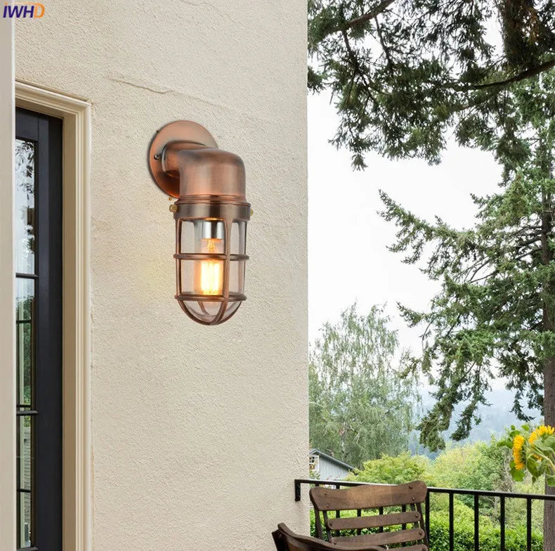 IWHD aluminium applique extérieure LED escalier balcon jardin applique étanche éclairage extérieur buitenverlichting buitenlamp