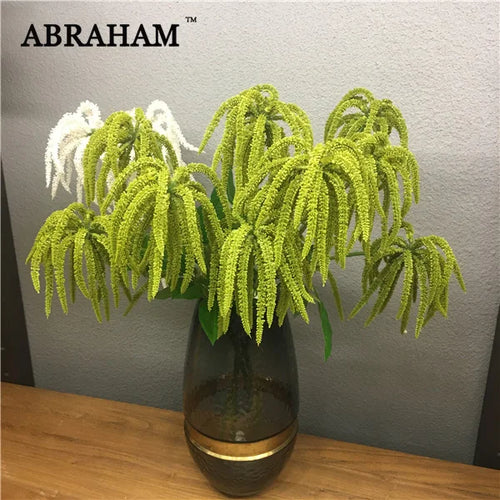 branche astilbe artificielle touché réel pour décoration mariage et couronne - vue 2 sur 8