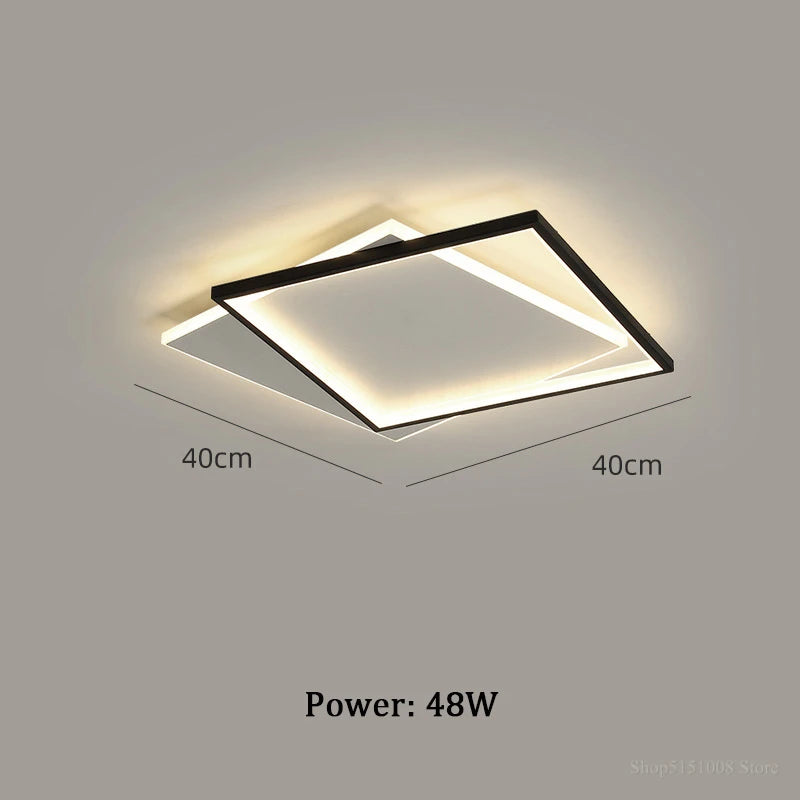 lustre moderne led minimaliste pour décoration intérieure