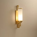 Applique murale lampe moderne minimaliste lampe de chevet chambre salon TV fond balcon couloir éclairage 	 Style chinois