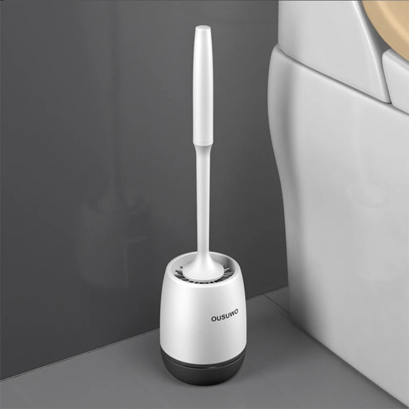 brosse de nettoyage murale à long manche en silicone - vue 10 sur 10