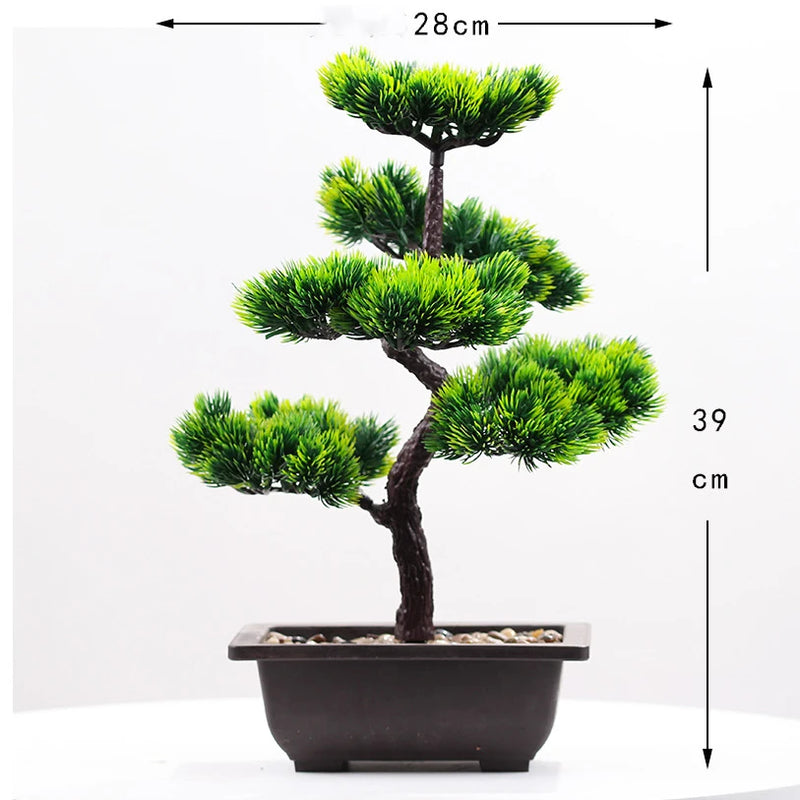 plantes artificielles réalistes pour décoration intérieure et cadeaux