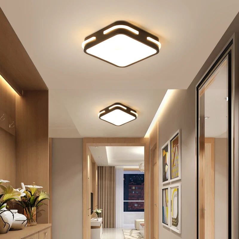 lustre luminaire led acrylique mince pour décoration maison - vue 3 sur 14