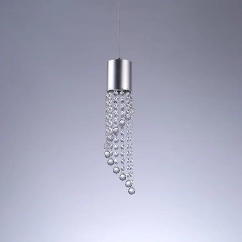suspension moderne en cristal pour éclairage intérieur décoratif