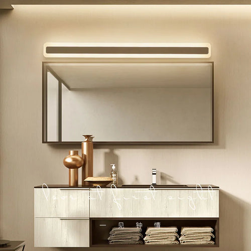 NEO Gleam 16W/24W/32W/40W/48W 40/60/80/100/120CM simple applique moderne luminosité étanche salle de bain LED miroir applique lumineuse