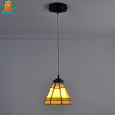lustre en verre style tiffany pour décoration intérieure élégante
