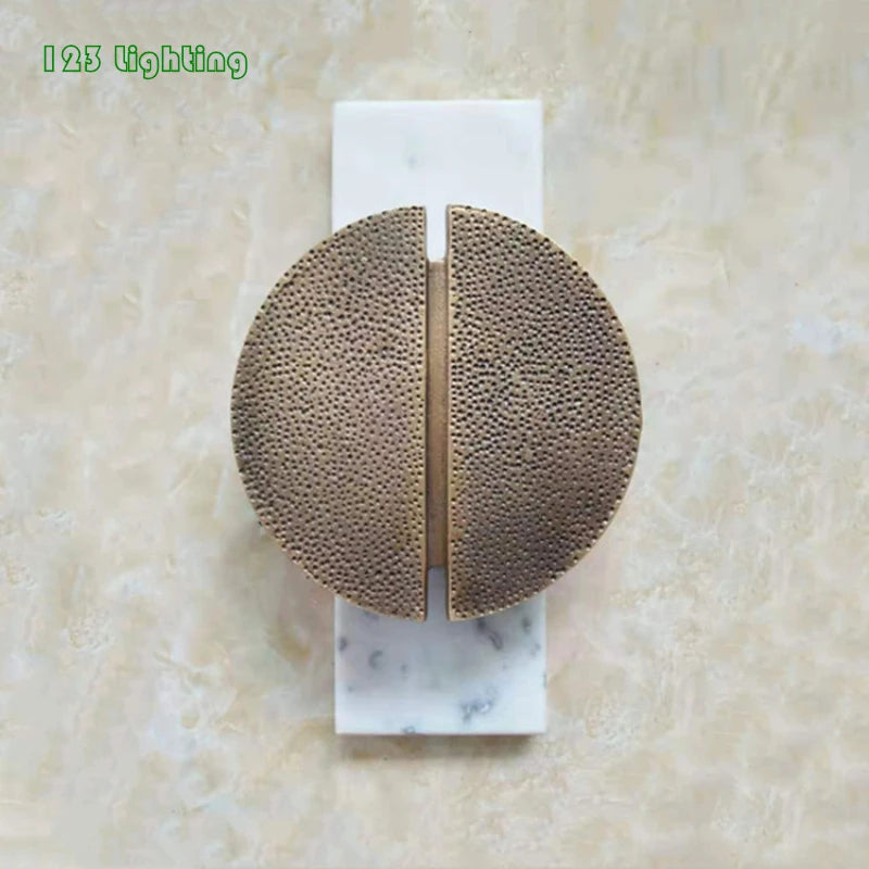 applique murale en marbre naturel pour décoration moderne et ambiance chaleureuse - vue 6 sur 8