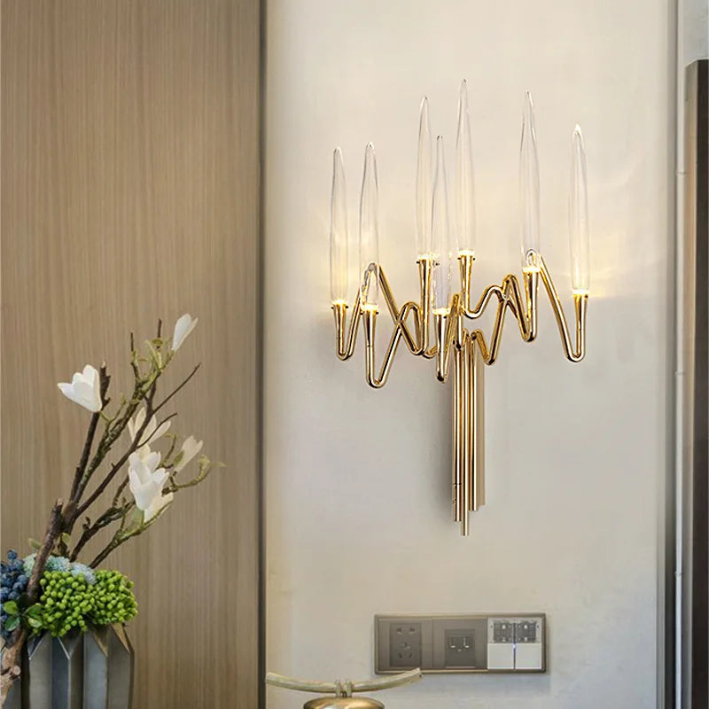 applique murale moderne de luxe pour décoration intérieure 2024 - vue 4 sur 7