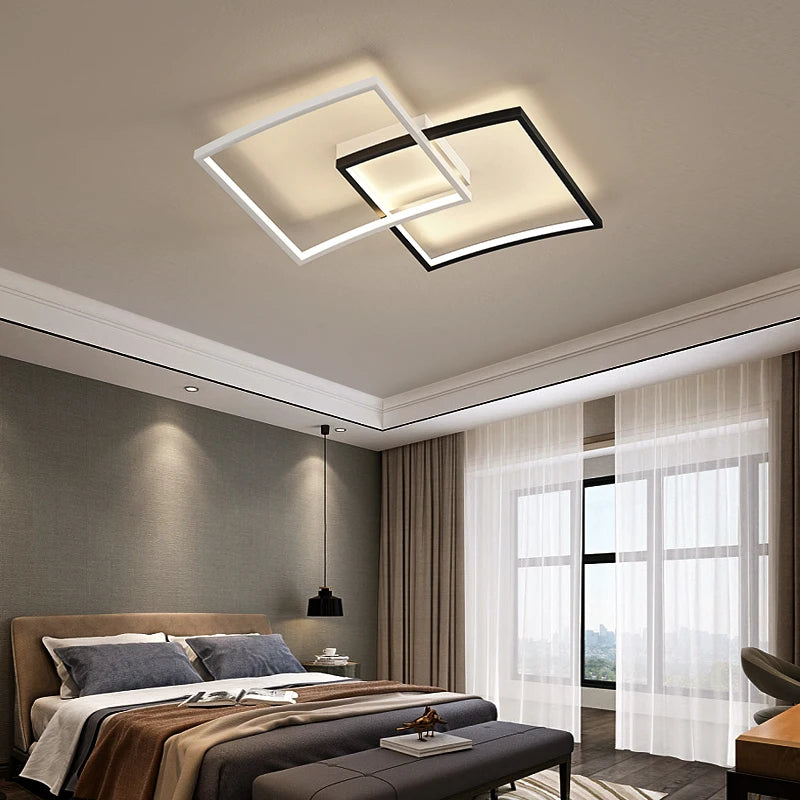 lustre led en aluminium pour intérieur et espaces commerciaux - vue 6 sur 9