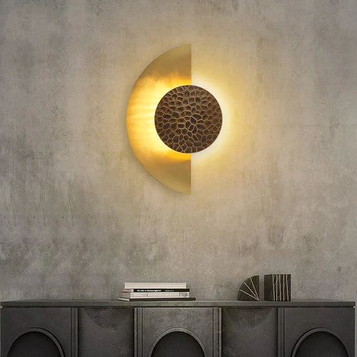 applique murale helix crescent design créatif pour une ambiance unique - vue 3 sur 7