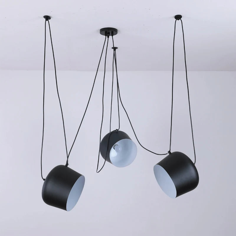Suspension industrielles modernes d'araignée de conception Variable pour la salle de plongée/Restaurants lampes suspendues de cuisine luminaires E27 lampe à LED