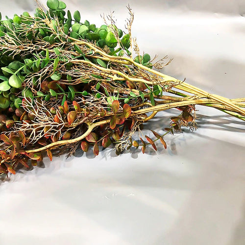 plantes artificielles en rotin d'eucalyptus pour décoration murale et extérieure - vue 5 sur 8