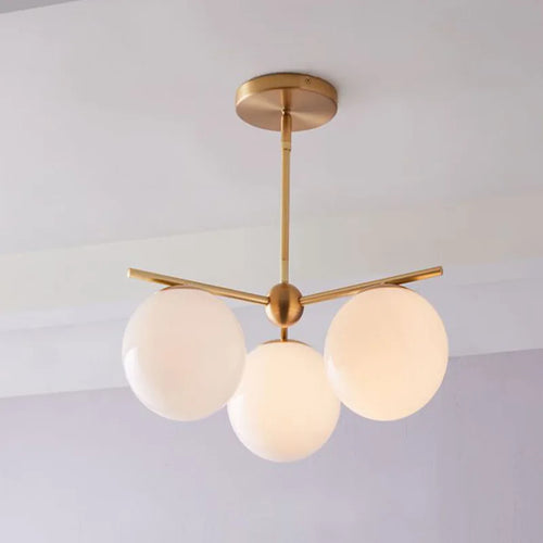 lustre led moderne décoratif nordique pour cuisine restaurant - vue 2 sur 8