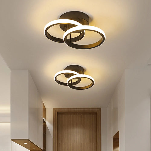 LED moderne minimaliste balcon maison couloir cuisine lustre