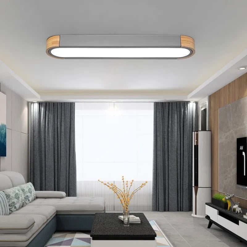 plafonniers décoratifs en bois avec télécommande deckenleuchten