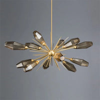 lustre créatif en verre design moderne et artistique