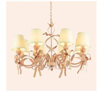 lustre led style européen pour chambre de princesse - vue 11 sur 14