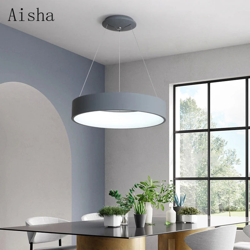 suspension LED design pour un éclairage d'ambiance élégant - vue 4 sur 8