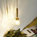 lustre moderne en verre pour bar et restaurant led
