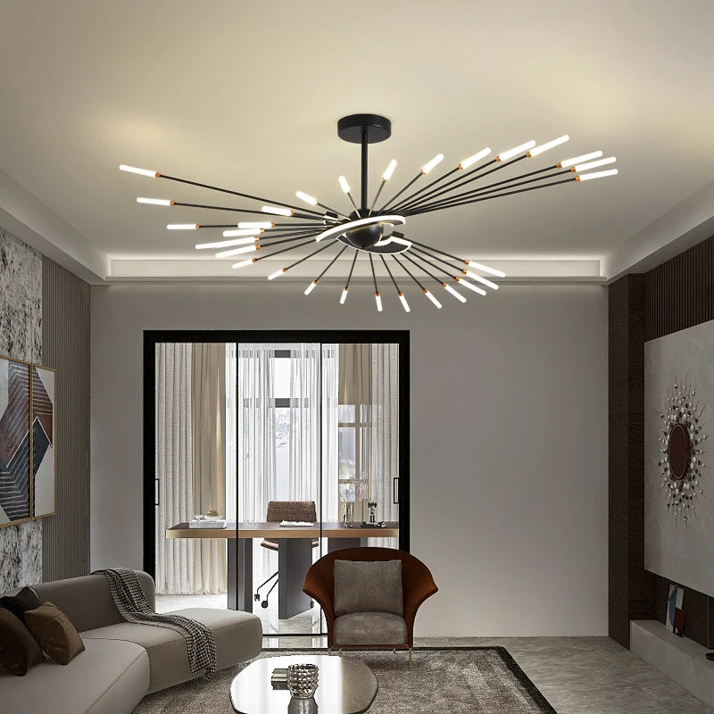 lampe de salon moderne atmosphérique minimaliste nordique