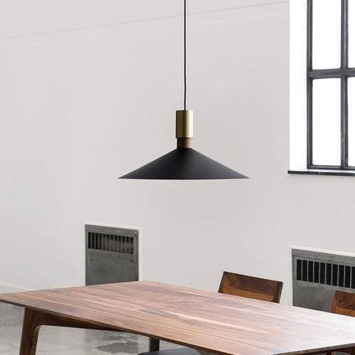 Suspension design LED avec abat-jour conique Manizan - vue 4 sur 7