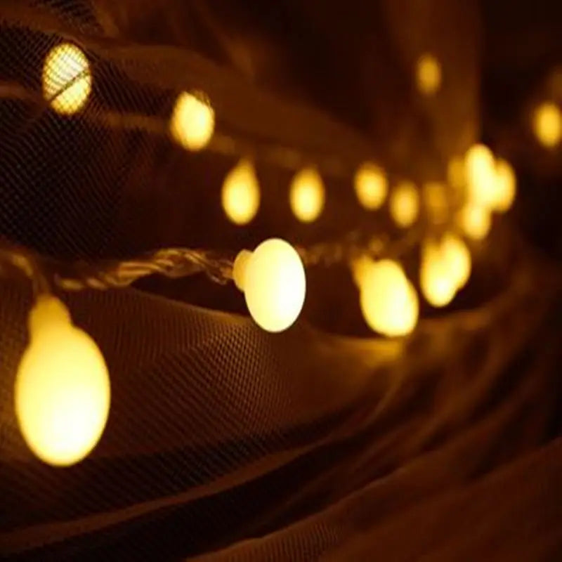 guirlande lumineuse à 20 led pour fêtes et décorations variées - vue 5 sur 9