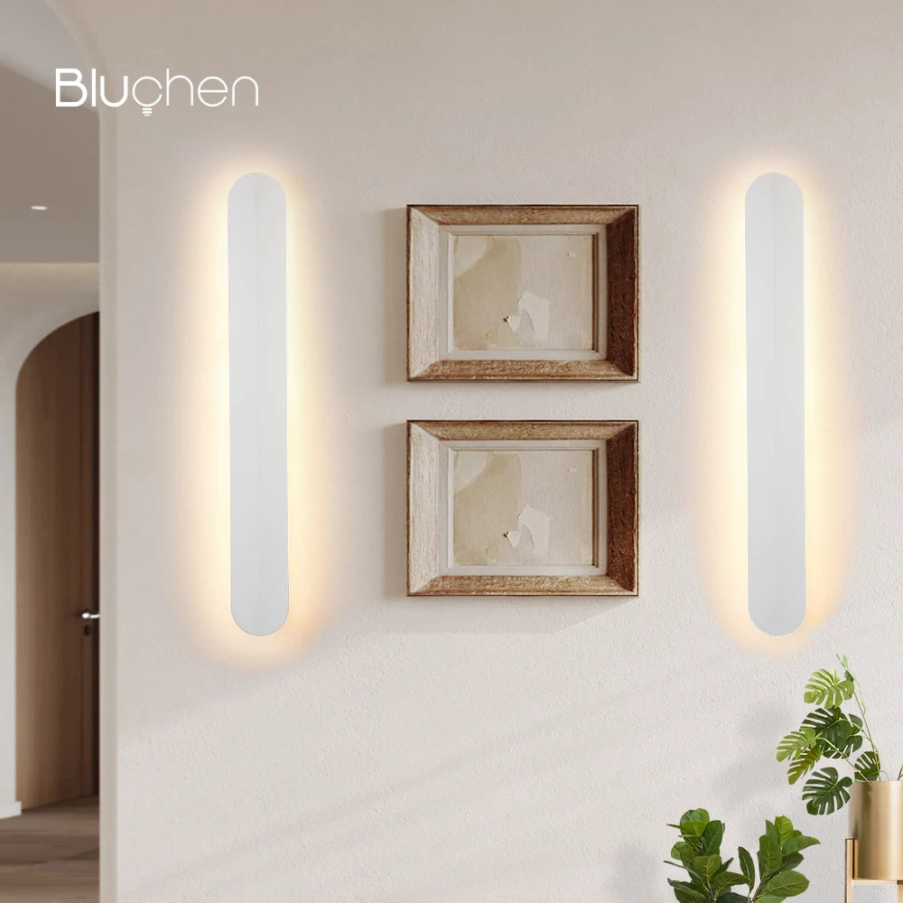 applique murale moderne en fer design nordique à LED - vue 4 sur 9