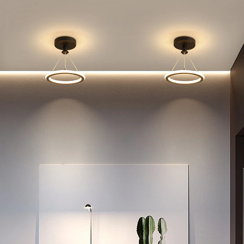 lustre design moderne pour intérieur lumineux et décoratif - vue 5 sur 8